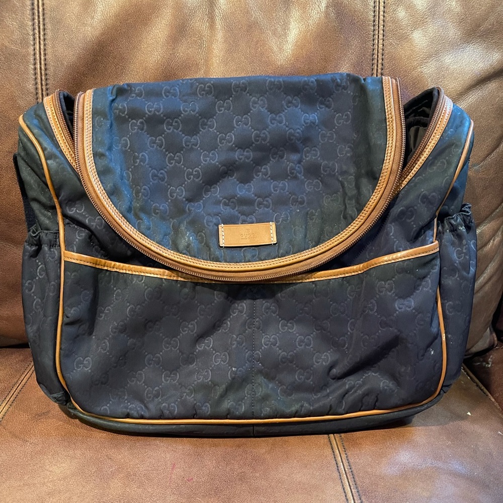 Authentic Gucci Diaper Bag